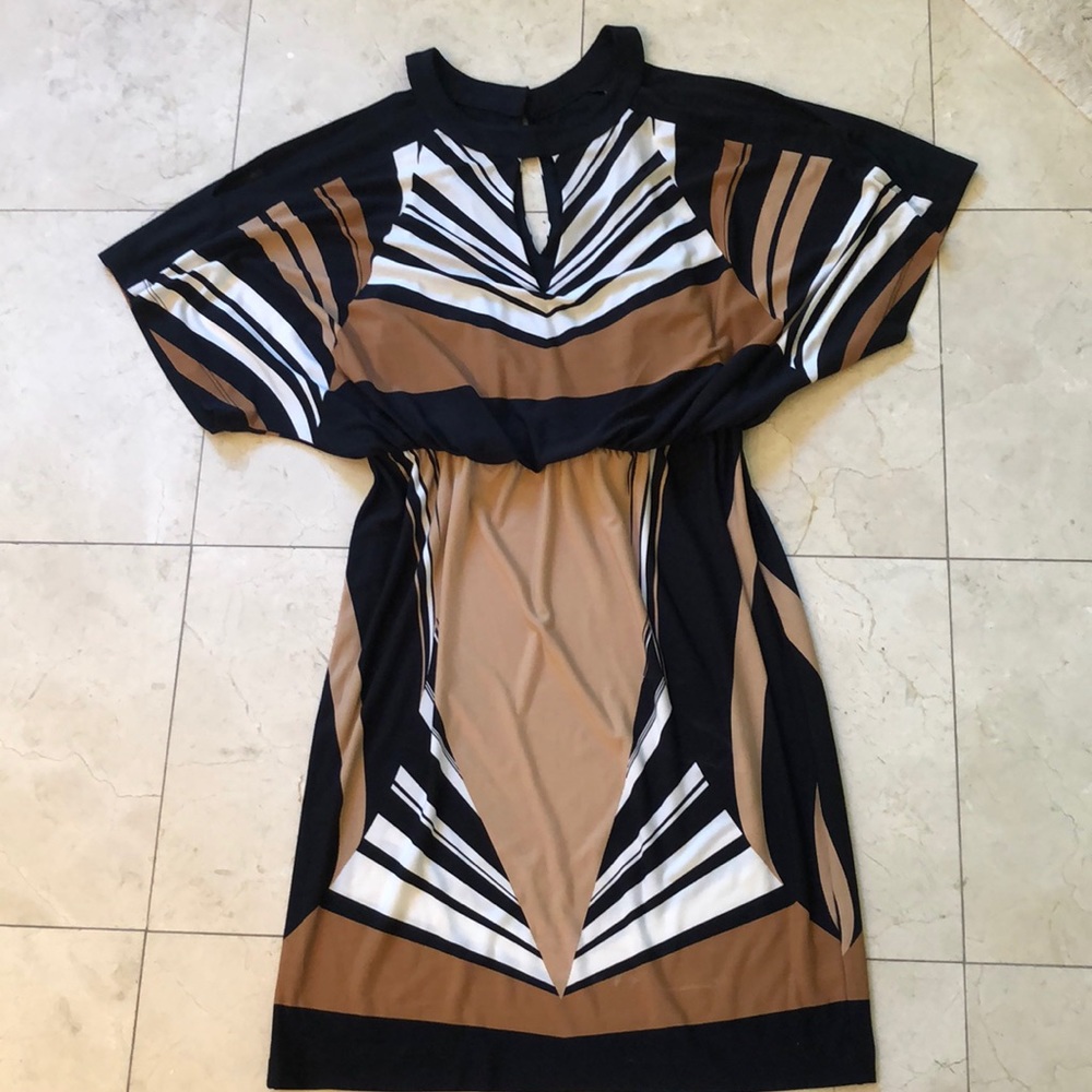Cold shoulder dress